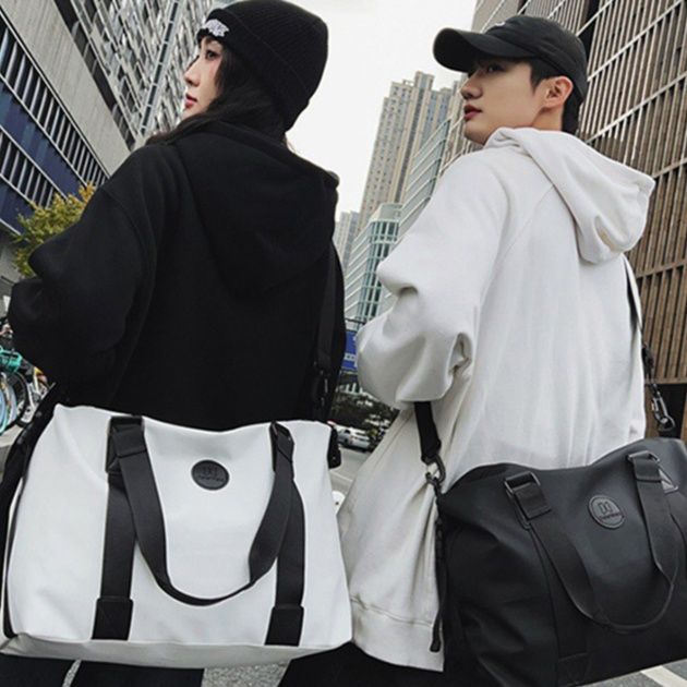 大容量撥水加工メンズショルダーバッグ大きめ斜め掛け対応