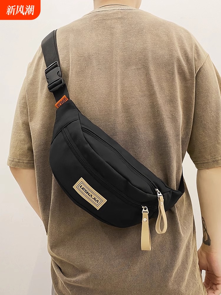 ショルダーバッグメンズ 多機能収納ウエストポーチ型斜め掛けバッグ