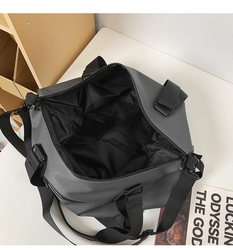 メンズショルダーバッグ 大容量撥水加工ボストンバッグ斜め掛け肩掛け旅行鞄