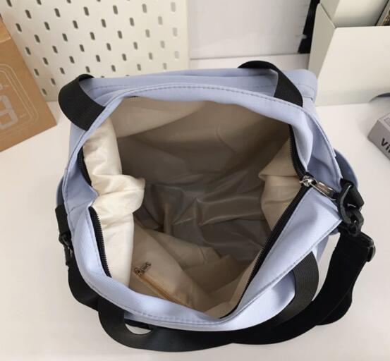 メンズショルダーバッグ 多機能ポケット付き帆布ショルダーバッグ斜めがけ男女兼用