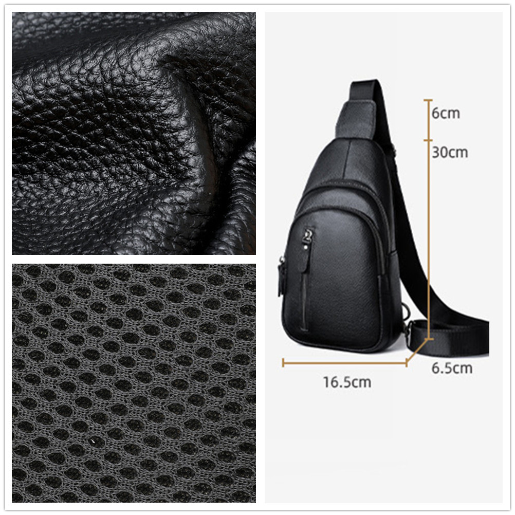 本革ボディバッグ 黒 メンズショルダーバッグ 上品