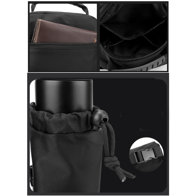 メンズショルダーバッグ多機能 ミニショルダーバッグ 斜めがけ カジュアル