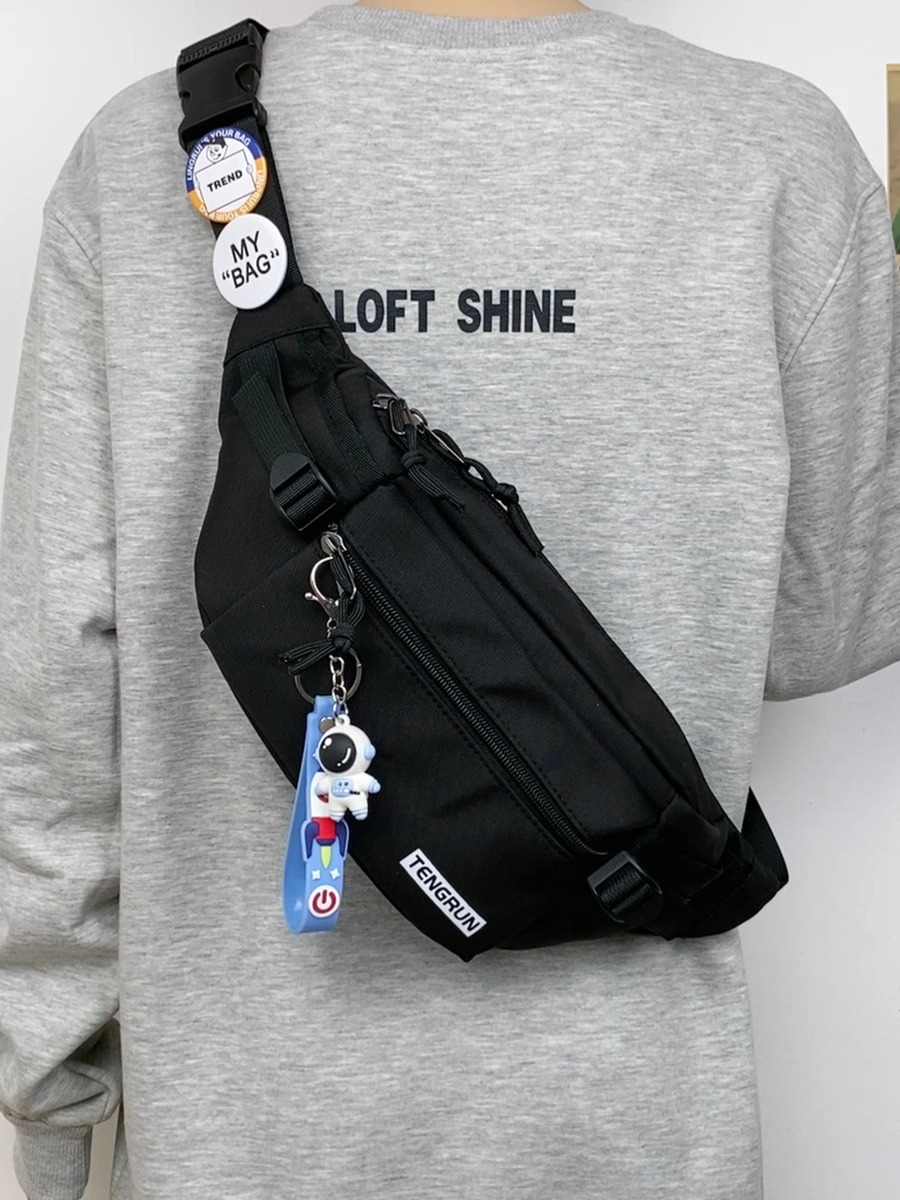 ショルダーバッグメンズ ワンポケット 斜め掛けボディバッグ
