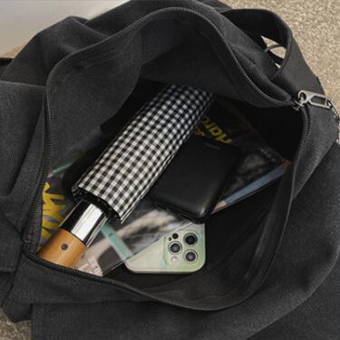 メンズショルダーバッグ 大きめ男性用帆布斜めがけバッグ大容量多機能