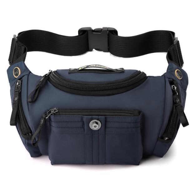 メンズショルダーバッグ スマホ多機能ウエストポーチ斜めがけショルダーバッグ