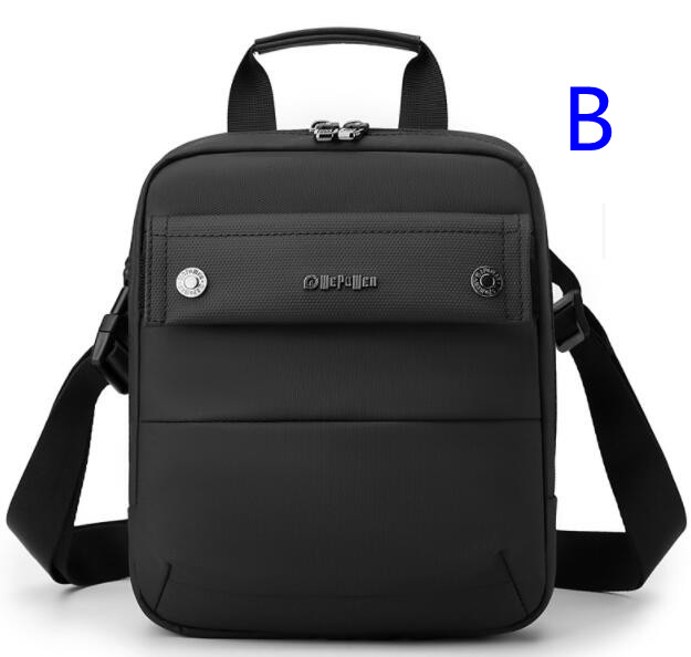 メンズショルダーバッグ 斜めがけ 撥水加工 多機能