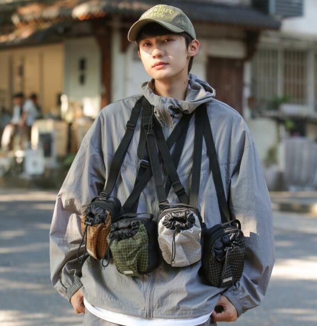 メンズショルダーバッグ 男性用斜めがけサコッシュ小型ショルダーバッグ