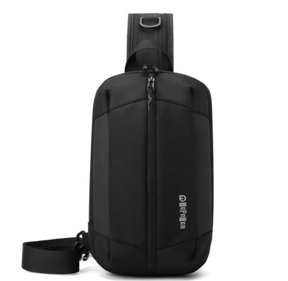 撥水加工メンズショルダーバッグ斜めがけミニサコッシュ