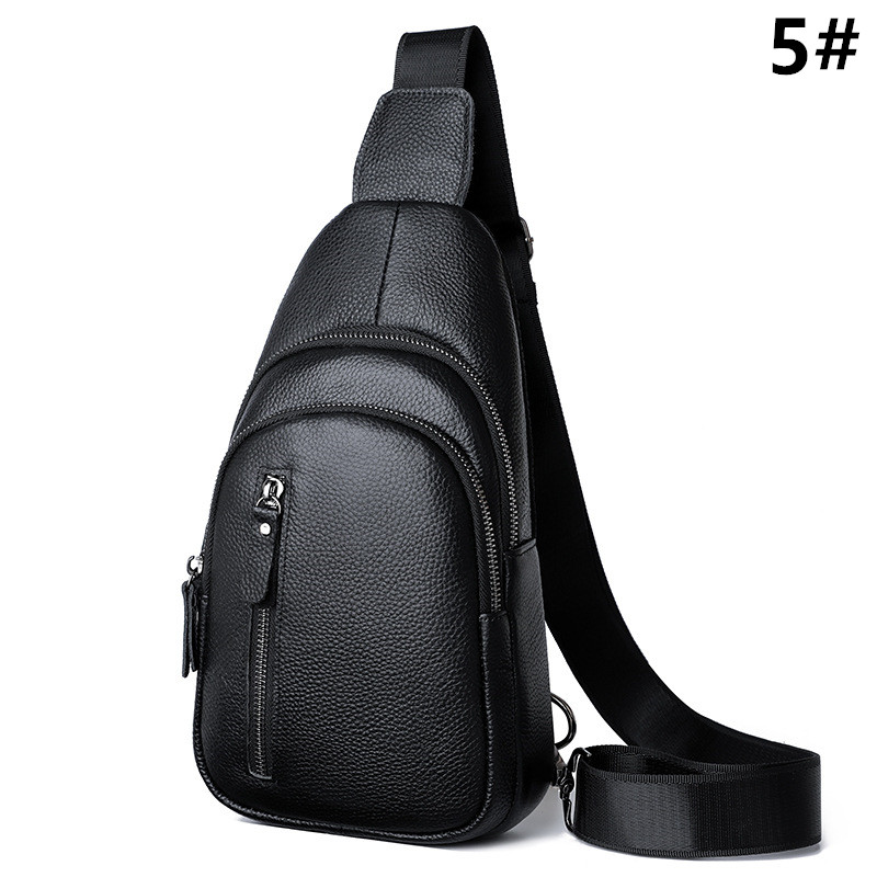 本革ボディバッグ 黒 メンズショルダーバッグ 上品