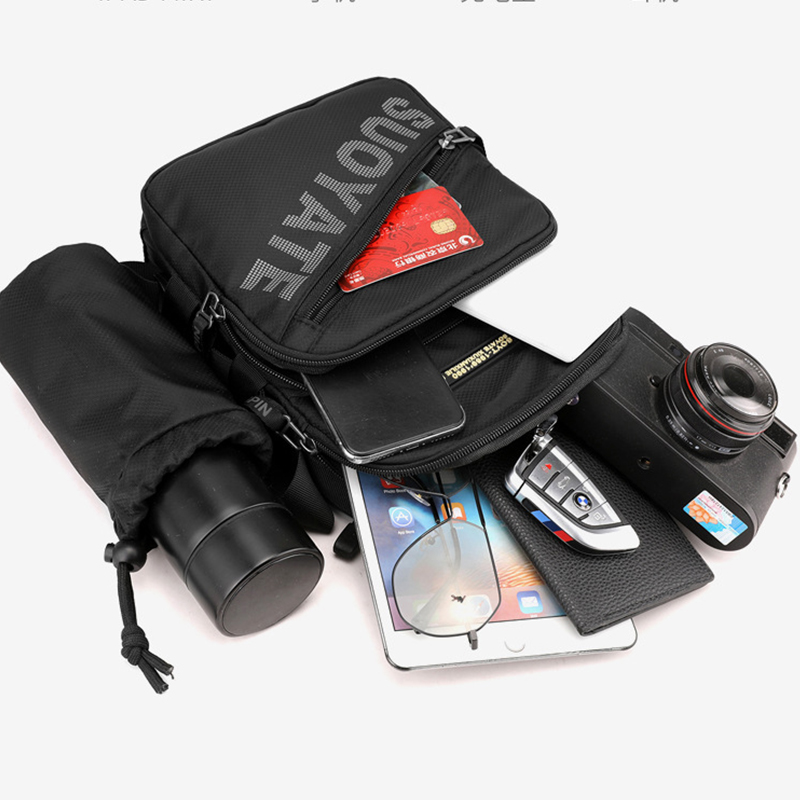 メンズショルダーバッグ多機能 ミニショルダーバッグ 斜めがけ カジュアル