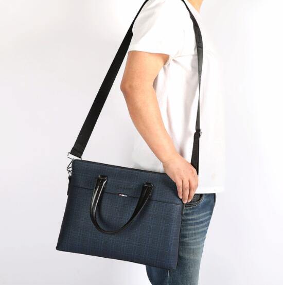 メンズショルダーバッグ 撥水加工ビジネスバッグ斜めがけショルダー