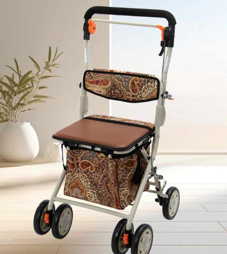シルバーカー 多機能座れる買い物シルバーカー