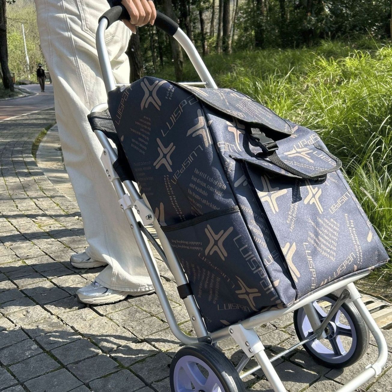 シルバーカー 座れる多機能買い物用シルバーカー