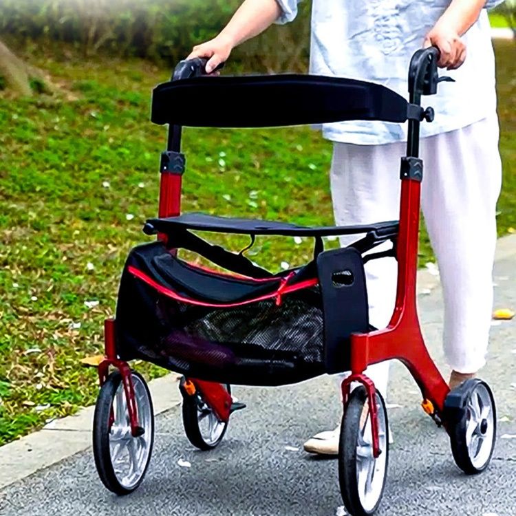 シルバーカー 四輪折りたたみ式収納袋付きシルバーカー