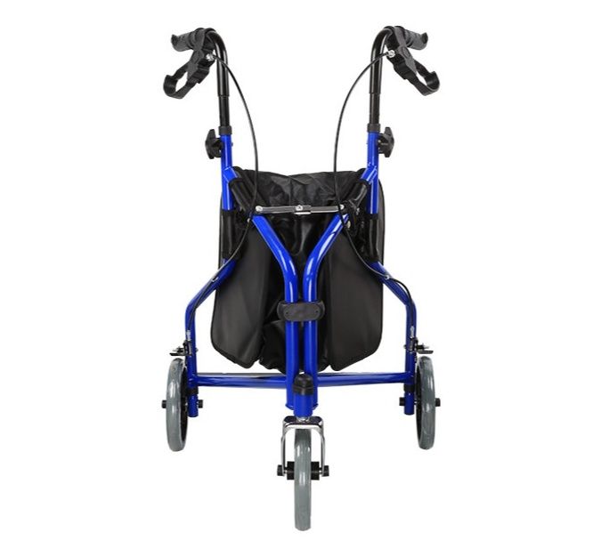 シルバーカー 三輪式軽量折りたたみシルバーカー コンパクト|シルバー