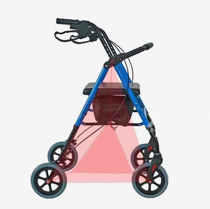 シルバーカー 折りたたみ式シルバーカー 座面付き四輪歩行器