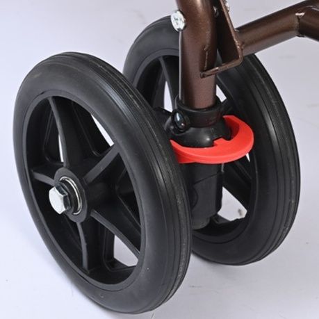 シルバーカー 折りたたみ式シルバーカー チェック柄座面付き歩行補助車