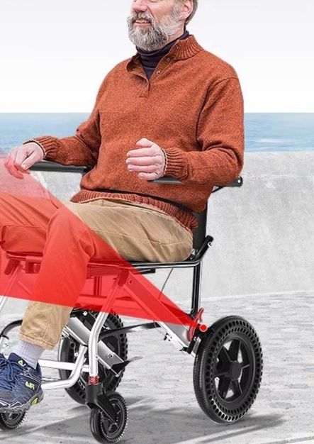 折りたたみ式四輪シルバーカー 座面付き軽量歩行車 軽量|シルバーカー