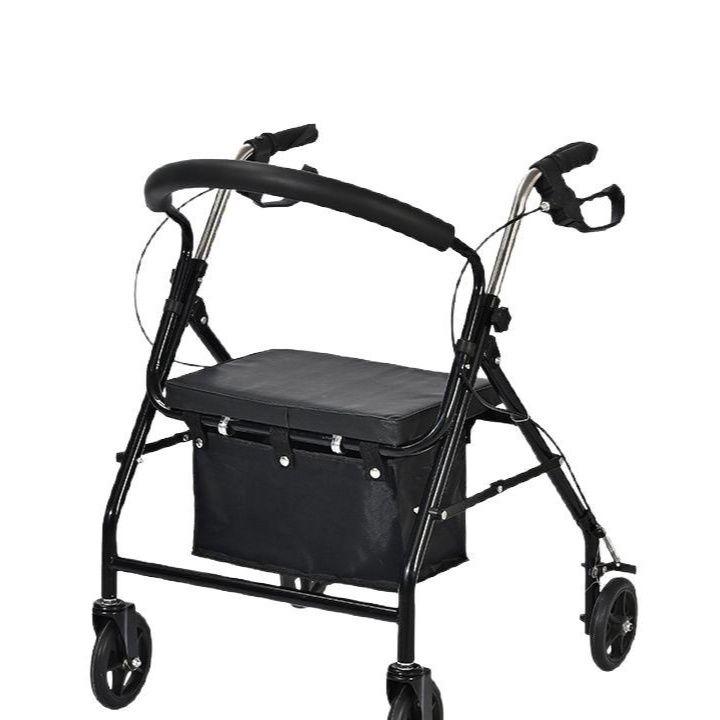 シルバーカー 折りたたみ式シルバーカー座面付き多機能歩行器