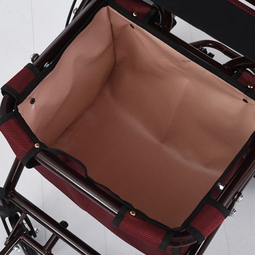 折りたたみ式座れるシルバーカー大型タイヤ付き 座れる|シルバーカー