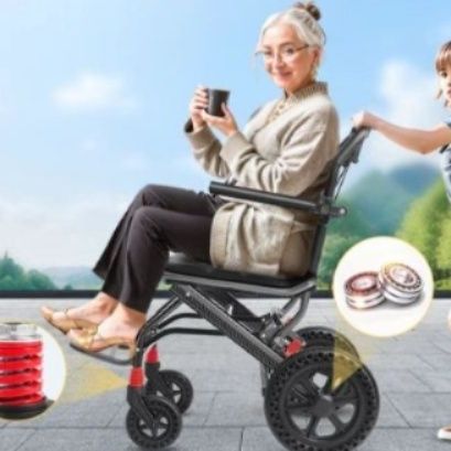 軽量折りたたみシルバーカー シルバーカー 折りたたみ式軽量介助用車いす コンパクト設計