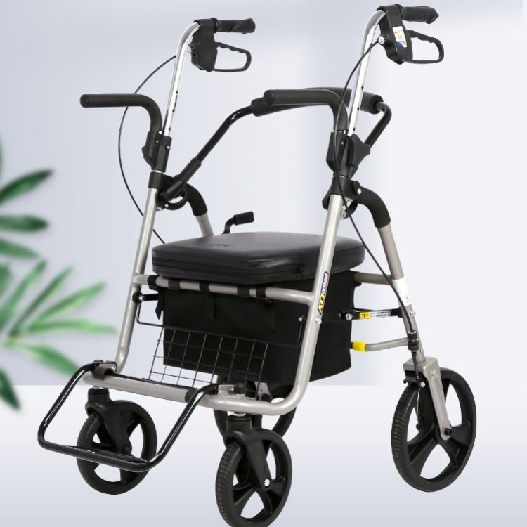 折りたたみ式シルバーカー車椅子兼用歩行補助カート