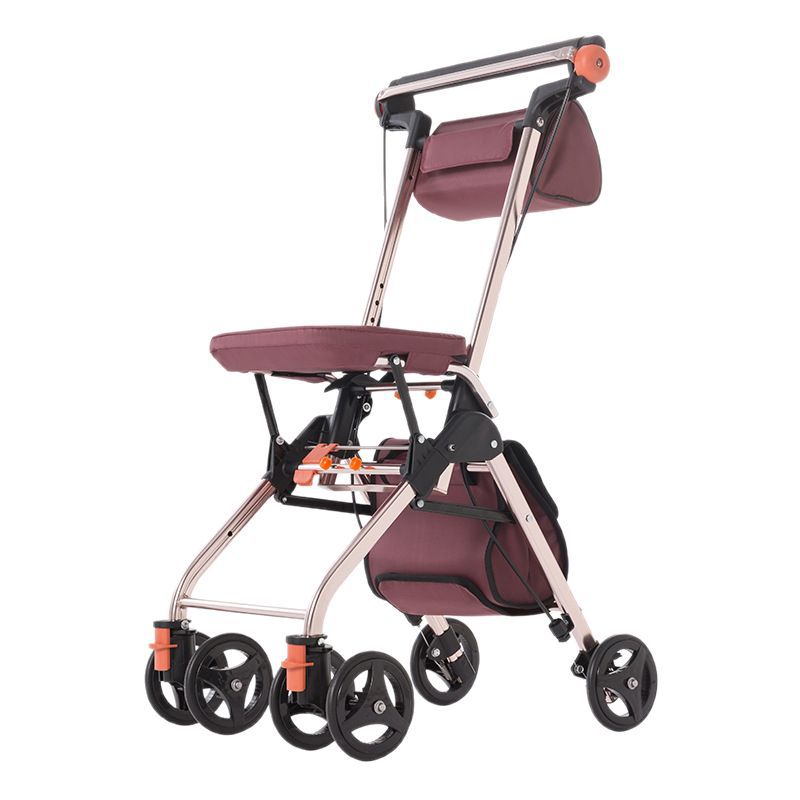 シルバーカー 座れる多機能折りたたみ式シルバーカー