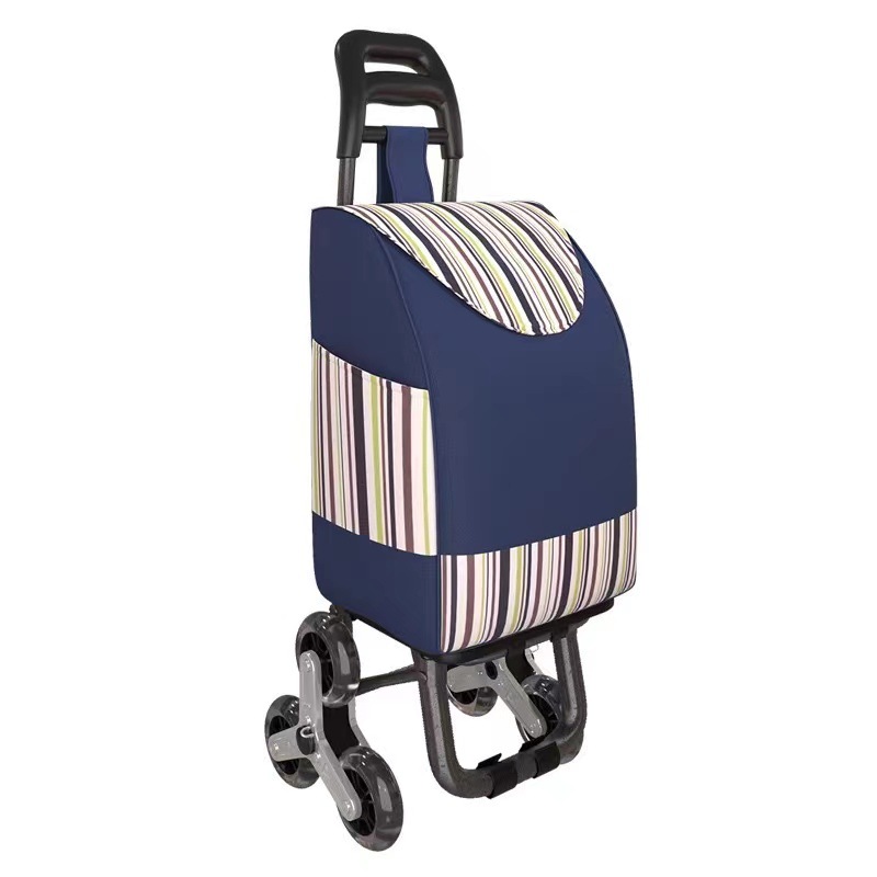 シルバーカー 階段対応六輪式折りたたみ軽量シルバーカー