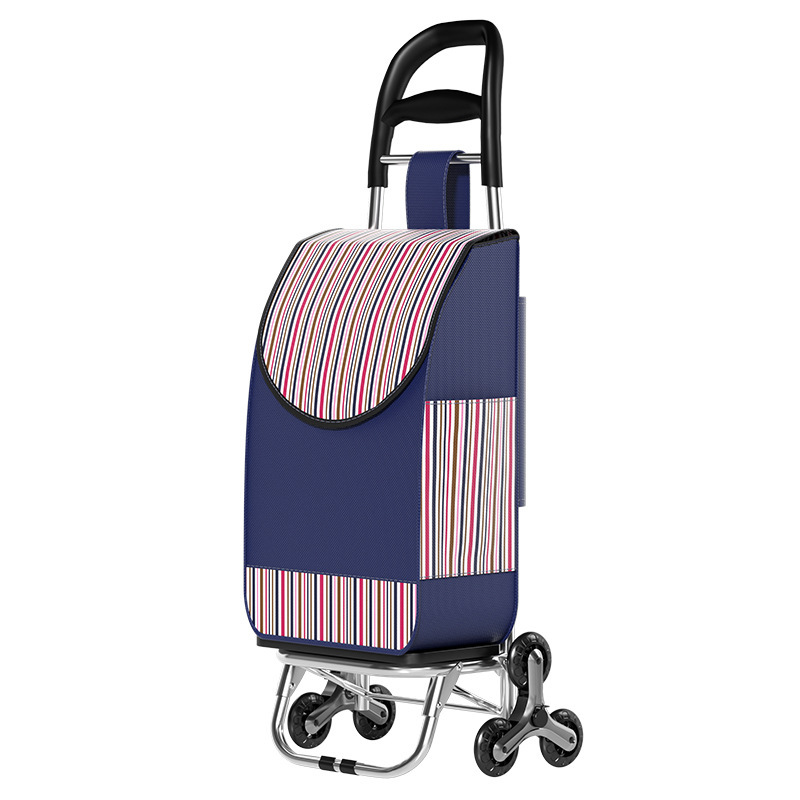 シルバーカー 階段楽々昇降三輪キャスター付き買い物カート