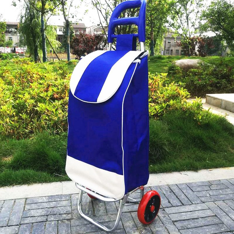 折りたたみ式シルバーカー 花柄買い物カート付き歩行器 折りたたみ