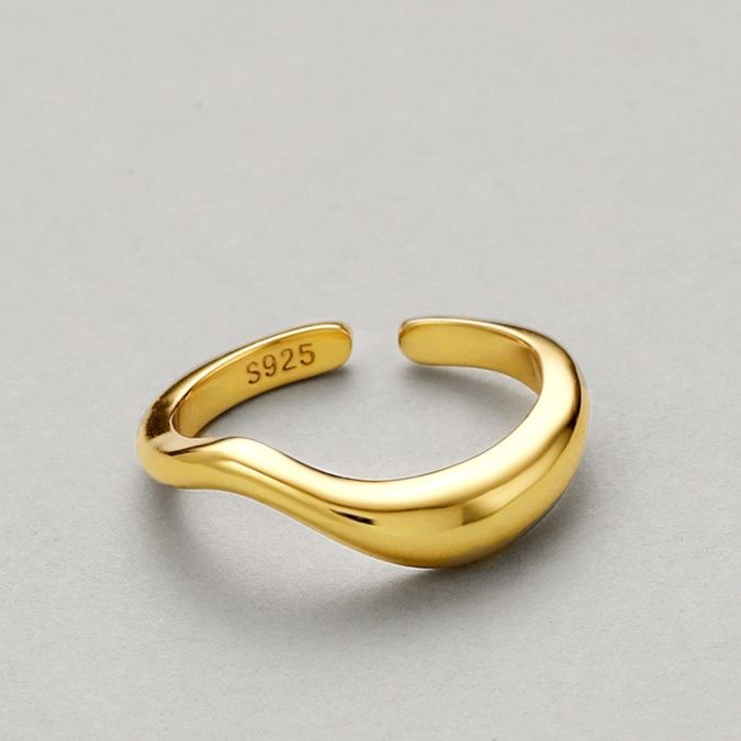 シルバーアクセサリー 波紋のささやき リング