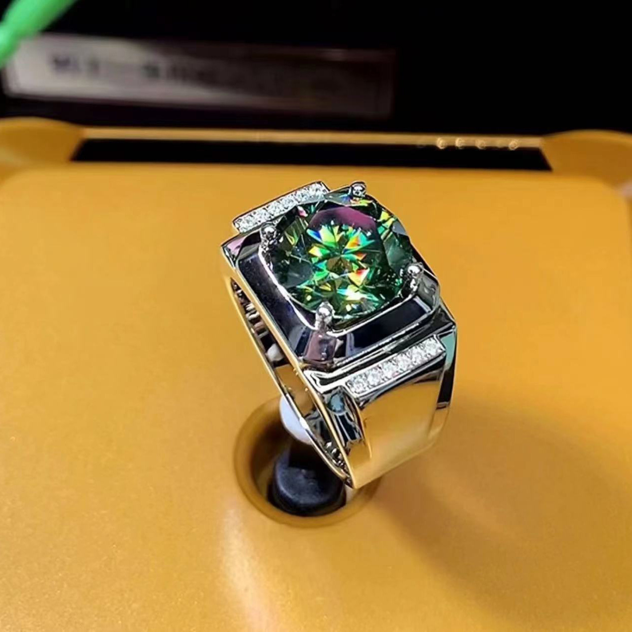 シルバーアクセサリー 輝石騎士の印章リング