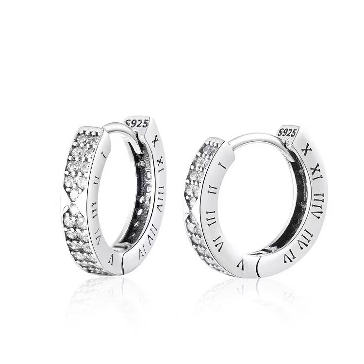 シルバーアクセサリー 煌めき フープ ジュエリー ピアス