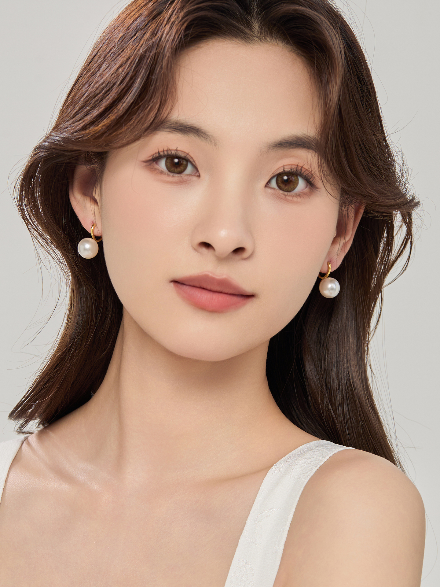 シルバーアクセサリー 真珠の一粒 優美フックイヤリング