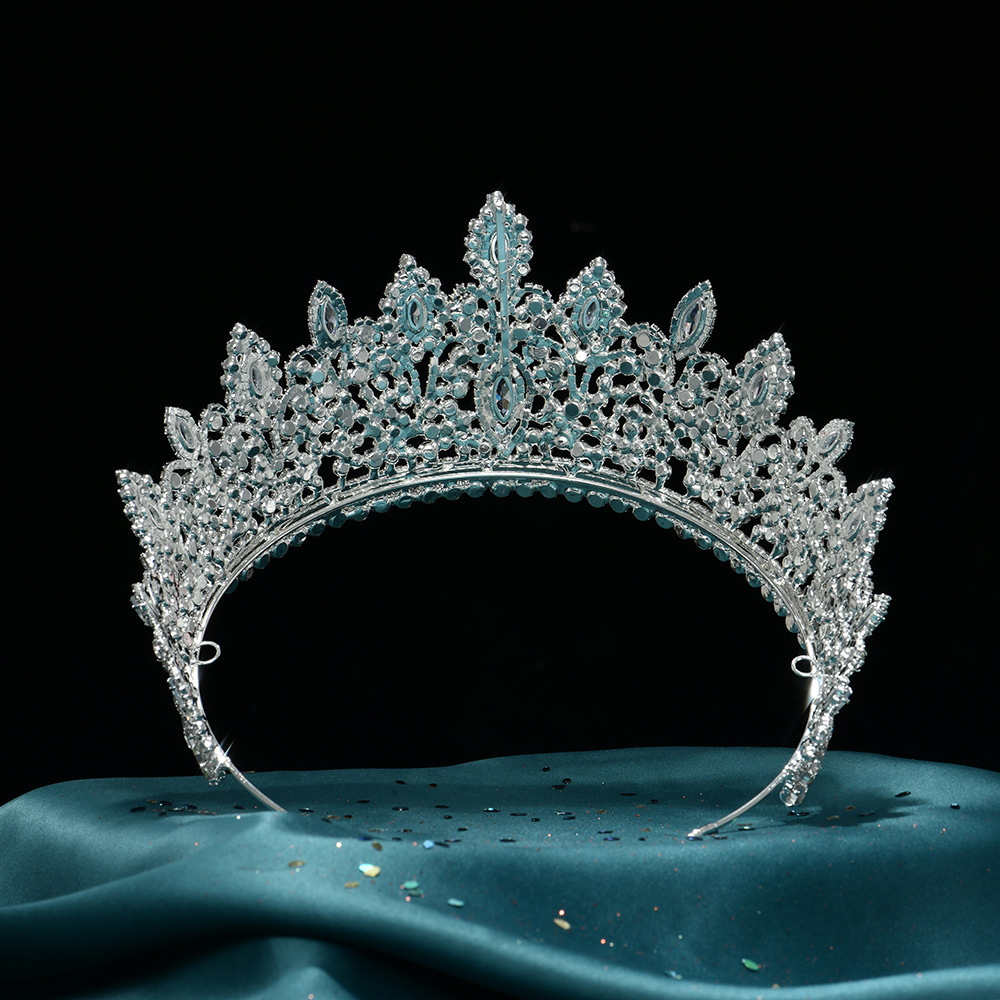 シルバーアクセサリー 優美な結晶 王冠のきらめき ティアラ