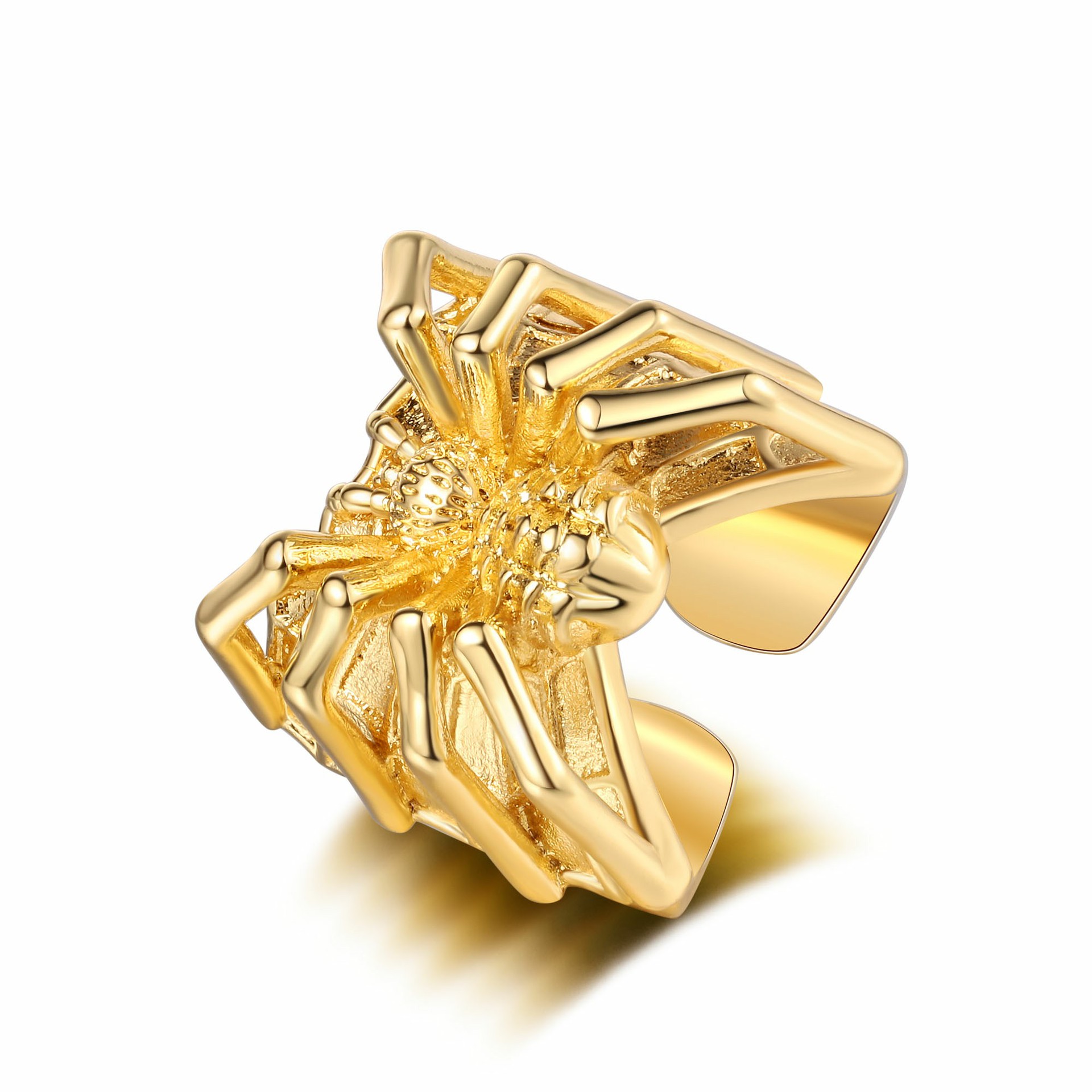 シルバーアクセサリー 蜘蛛の巣をモチーフにした指輪