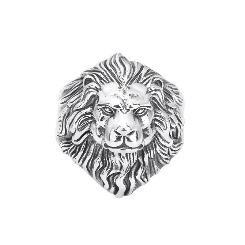 シルバーアクセサリー 百獣の王 荘厳たてがみの指輪