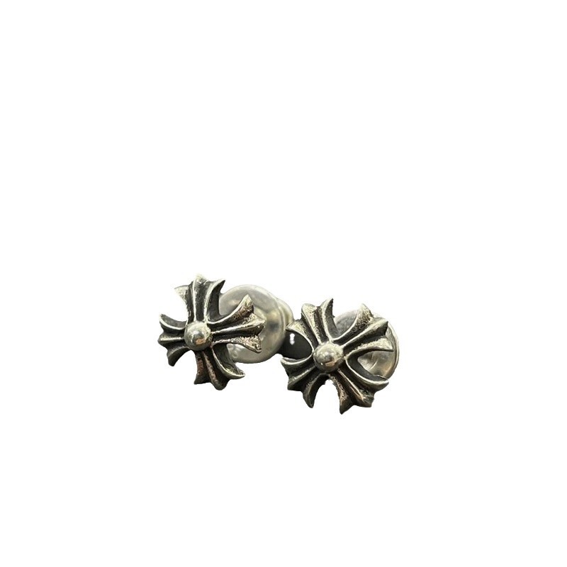 シルバーアクセサリー 十字紋章ピアス