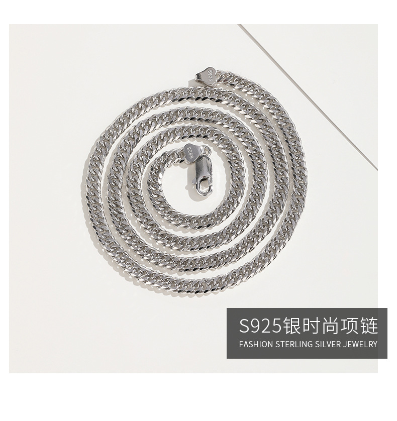 シルバーアクセサリー クラシカル喜平ネックレス