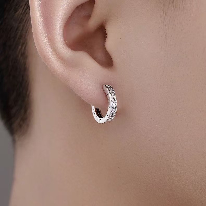 シルバーアクセサリー 煌めき フープ ジュエリー ピアス