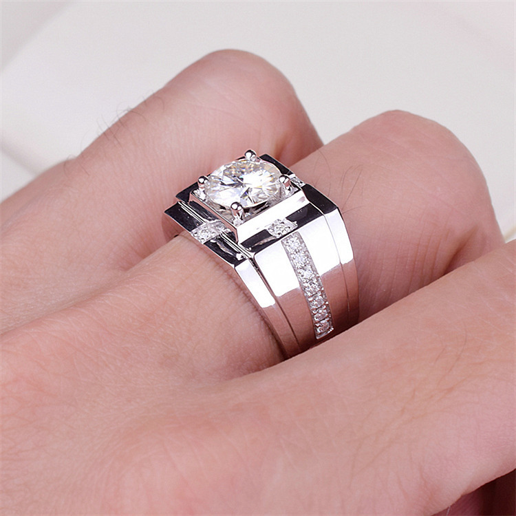 シルバーアクセサリー 煌めき王道デザインリング