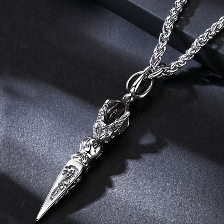 シルバー ネックレス 古代の護り刀ペンダント
