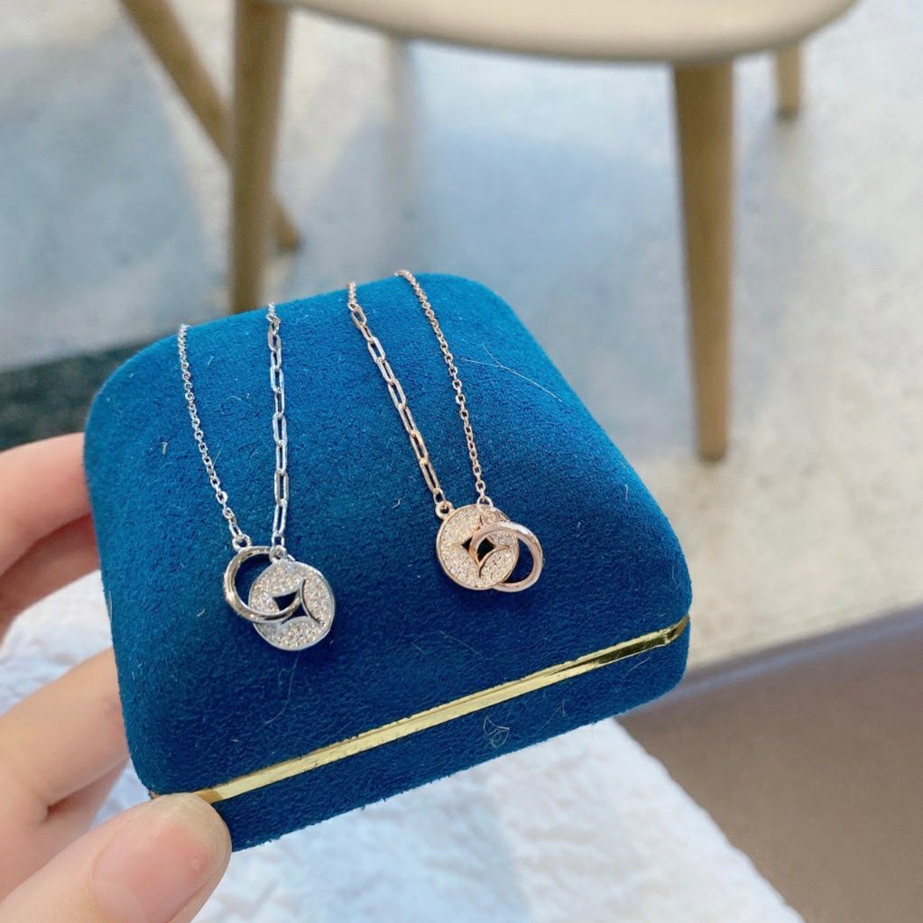 シルバー ネックレス 輝きリング シルバーネックレス