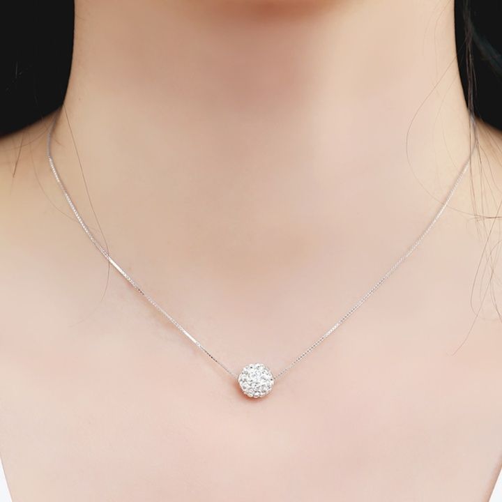 シルバー ネックレス 上品な輝き 宝玉アクセサリー
