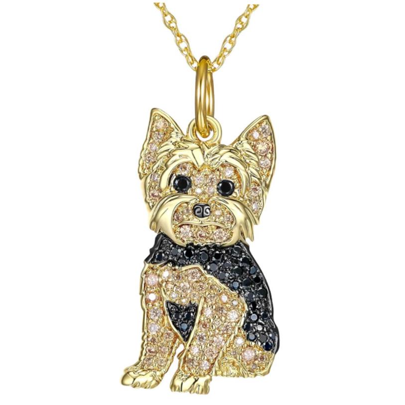 シルバー ネックレス 愛犬シリーズ キラキラペンダント
