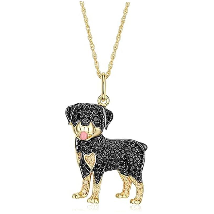シルバー ネックレス 愛犬シリーズ キラキラペンダント