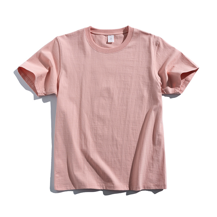 無地 Tシャツ 上質素材の定番クルーネック半袖