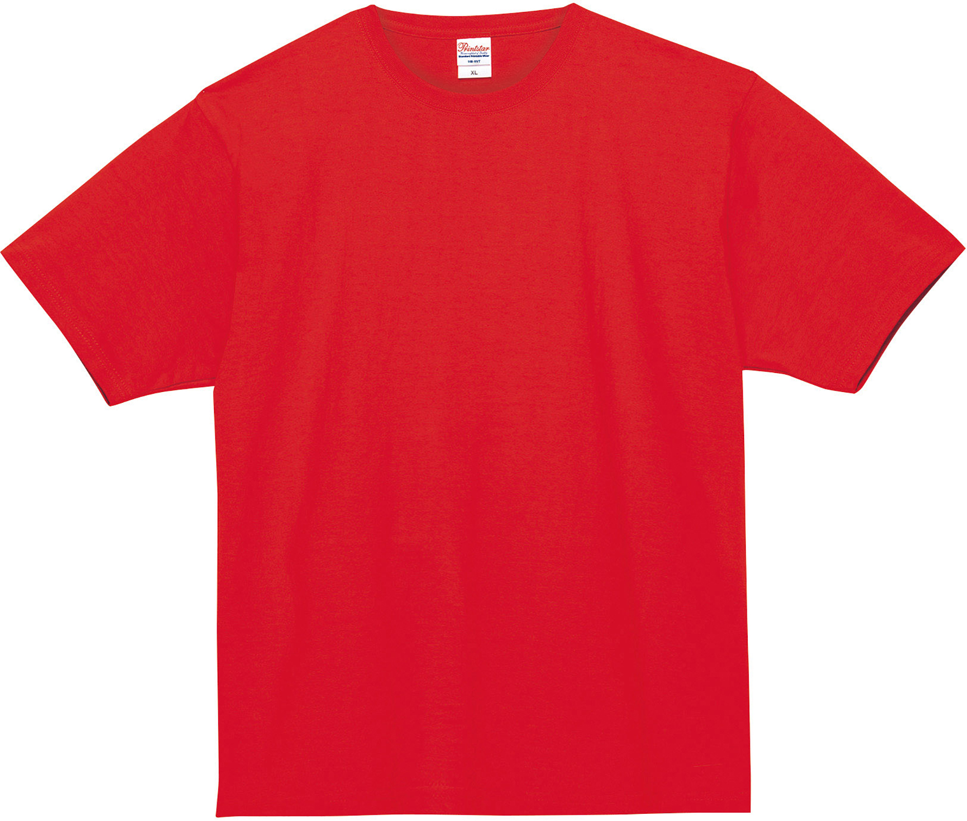 無地 シャツ すっきりシルエット ベーシックTシャツ