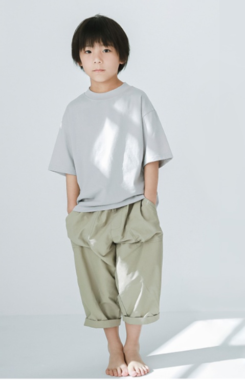 無地 Tシャツ キッズ ゆったりシルエット 無地半袖シャツ