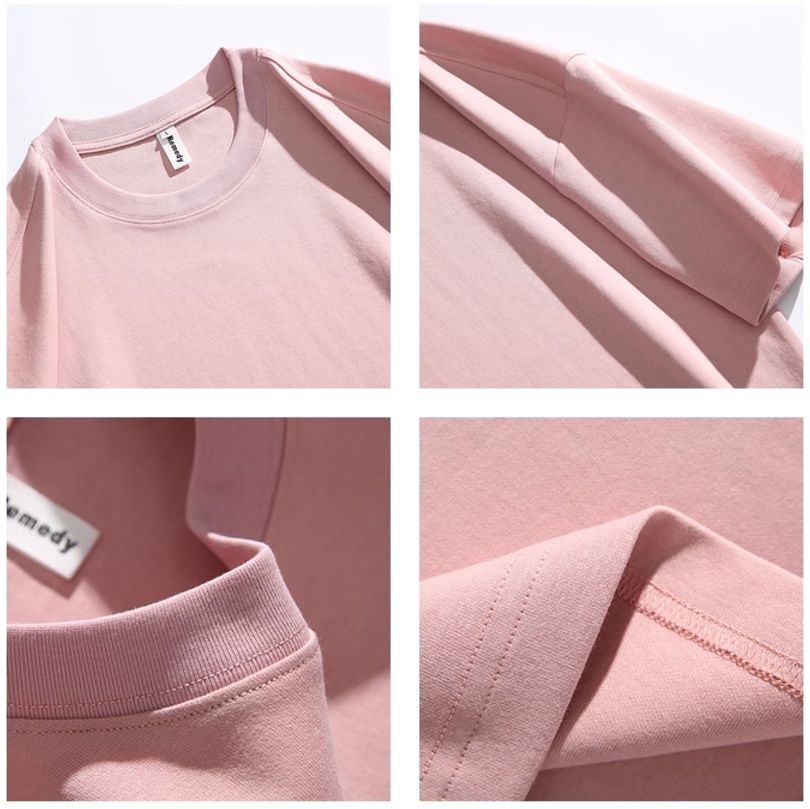 無地 Tシャツ ゆったりシルエット 上質素材半袖